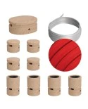 Filé System Symmetric Kit - with 5m string light cable and 9 indoor wooden components