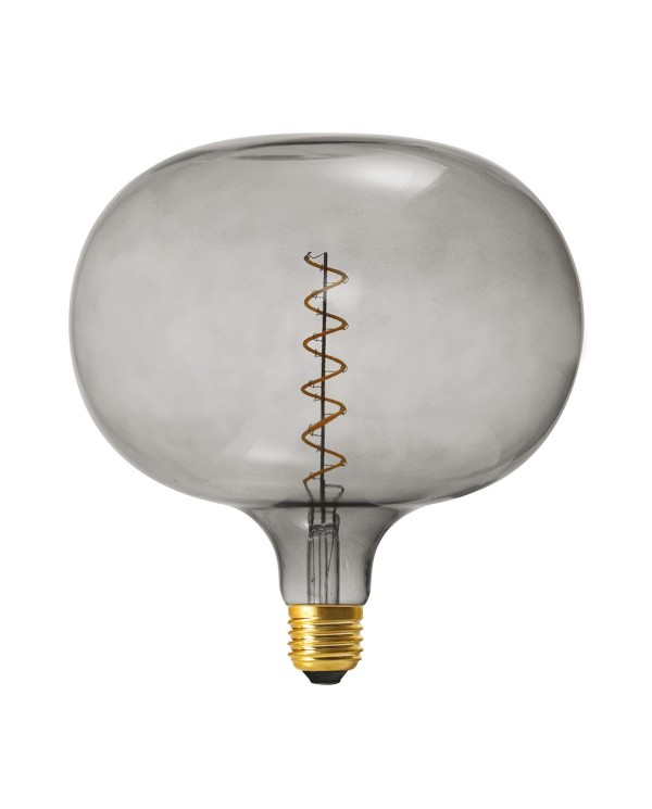 Cobble Grey LED XXL bulb, Pastel line, Spiral filament 5W 150Lm E27 2150K Dimmable