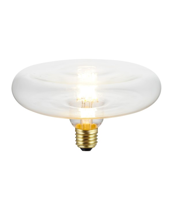 DASH D170 LED Clear bulb twisted filament 6W 610Lm E27 2700K Dimmable