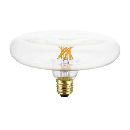 DASH D170 LED Clear bulb twisted filament 6W 610Lm E27 2700K Dimmable