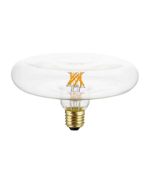 DASH D170 LED Clear bulb twisted filament 6W 610Lm E27 2700K Dimmable