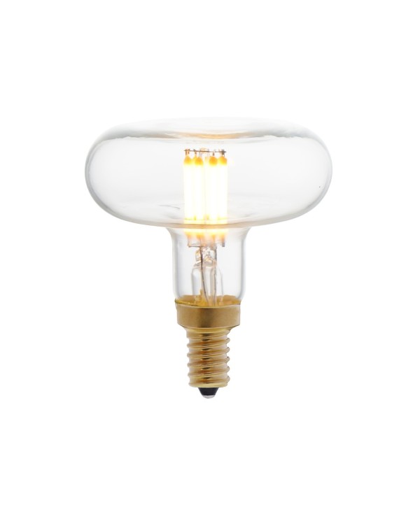 DASH D66 LED Clear bulb straight filament 4W 320Lm E14 2700K Dimmable