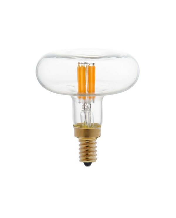 DASH D66 LED Clear bulb straight filament 4W 320Lm E14 2700K Dimmable