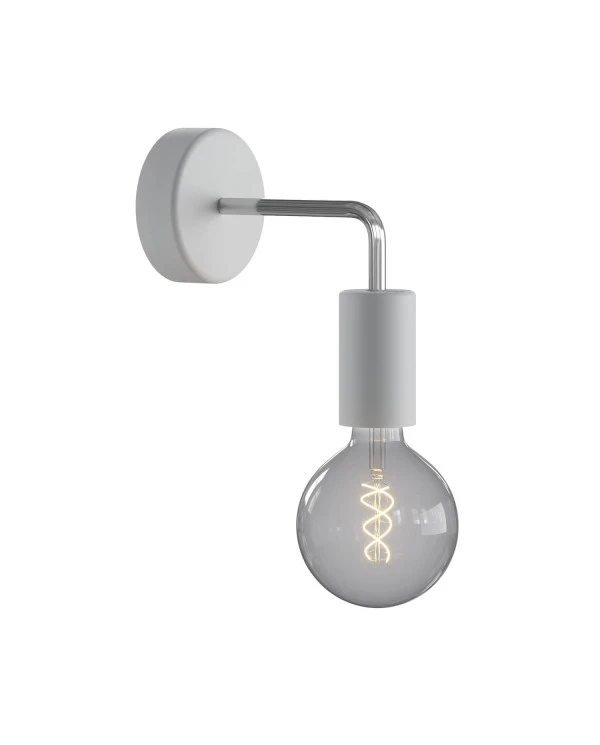 Fermaluce EIVA ELEGANT with L-shaped extension, ceiling rose and lamp holder IP65 waterproof