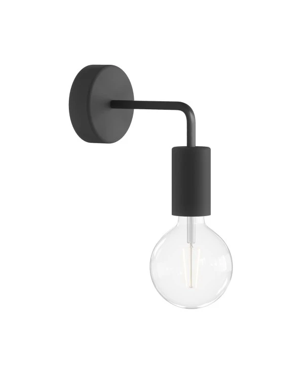 Fermaluce EIVA ELEGANT with L-shaped extension, ceiling rose and lamp holder IP65 waterproof