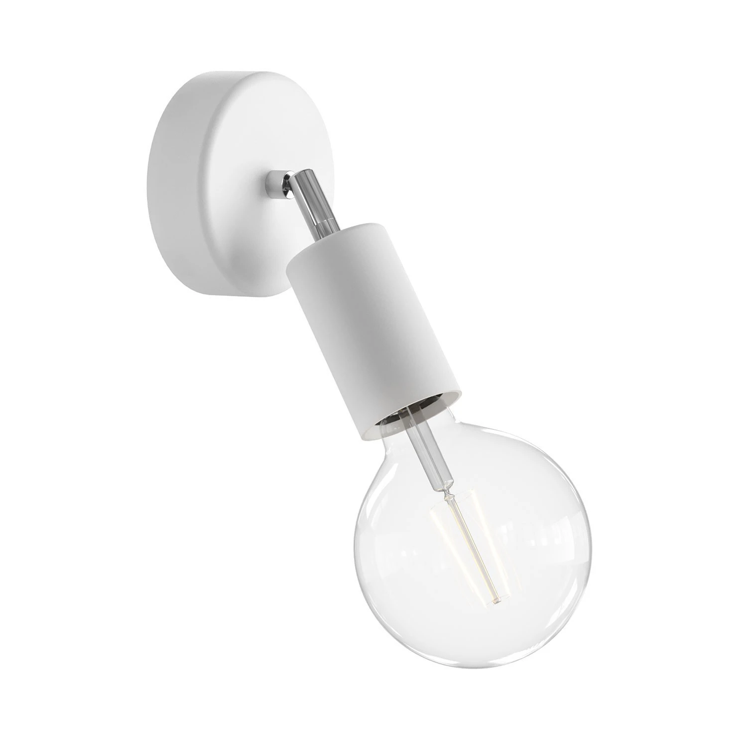 Fermaluce EIVA ELEGANT with adjustable joint, ceiling rose and lamp holder IP65 waterproof