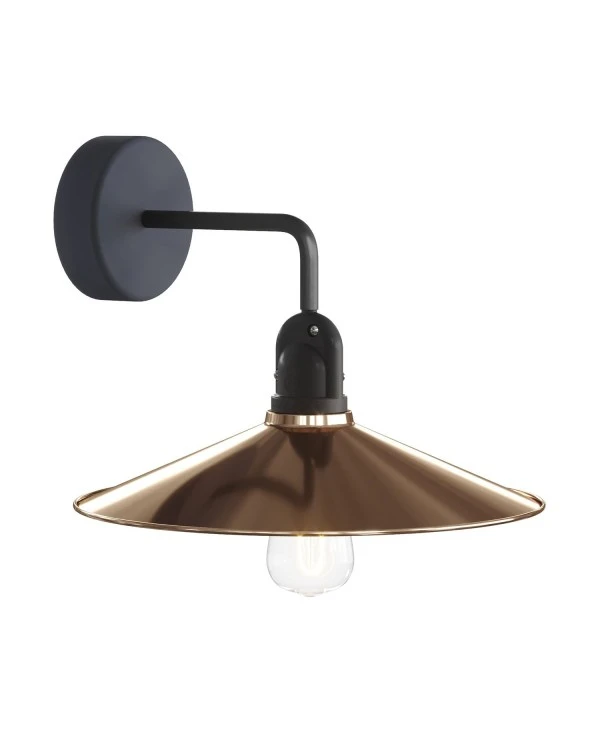 Fermaluce EIVA with L-shaped extension, Swing lampshade and lamp holder IP65 waterproof