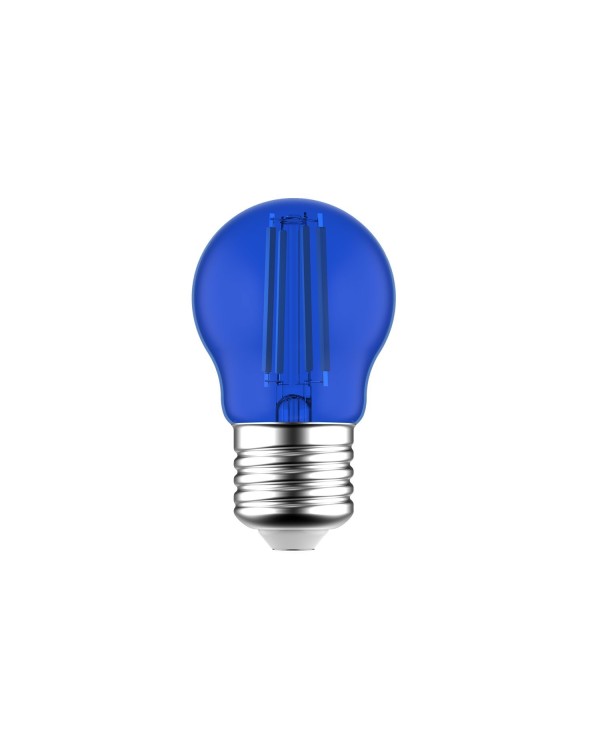LED Globetta G45 Blue 1.4W 13Lm E27 Bulb