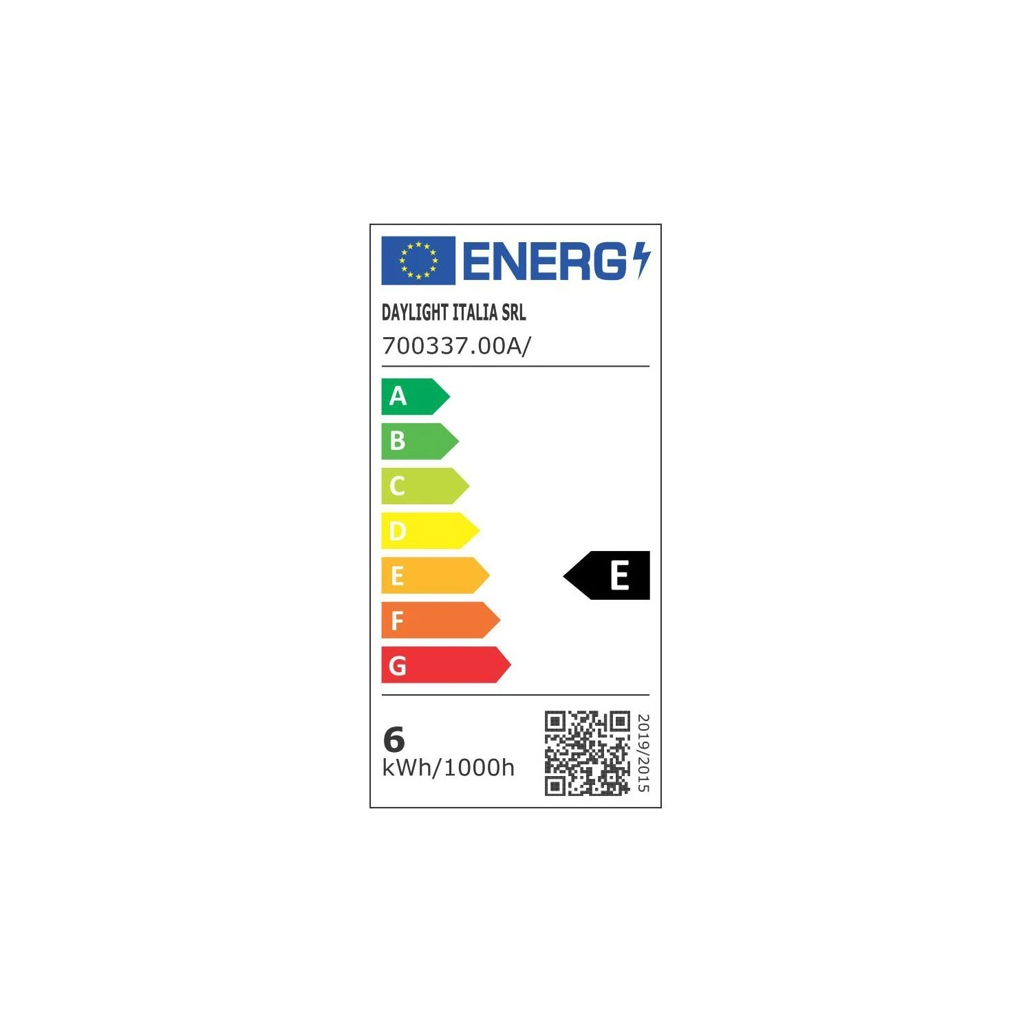 LED Olive Transparent 6W 806Lm E14 2700K bulb