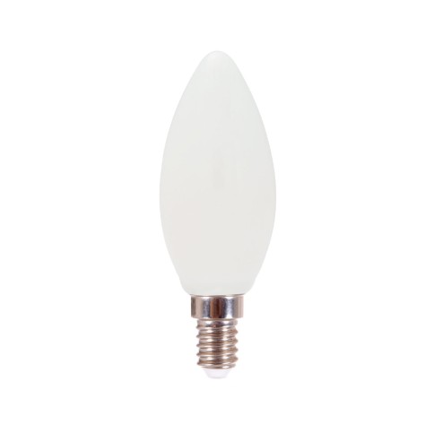 LED Olive Milky 6W 806Lm E14 2700K bulb