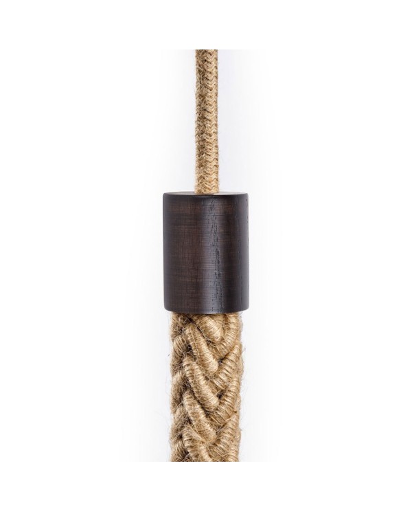 Wooden terminal for 2XL rope cables