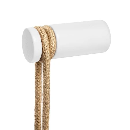 Rolé, wooden wall mount cable tie for pendant lamp - White