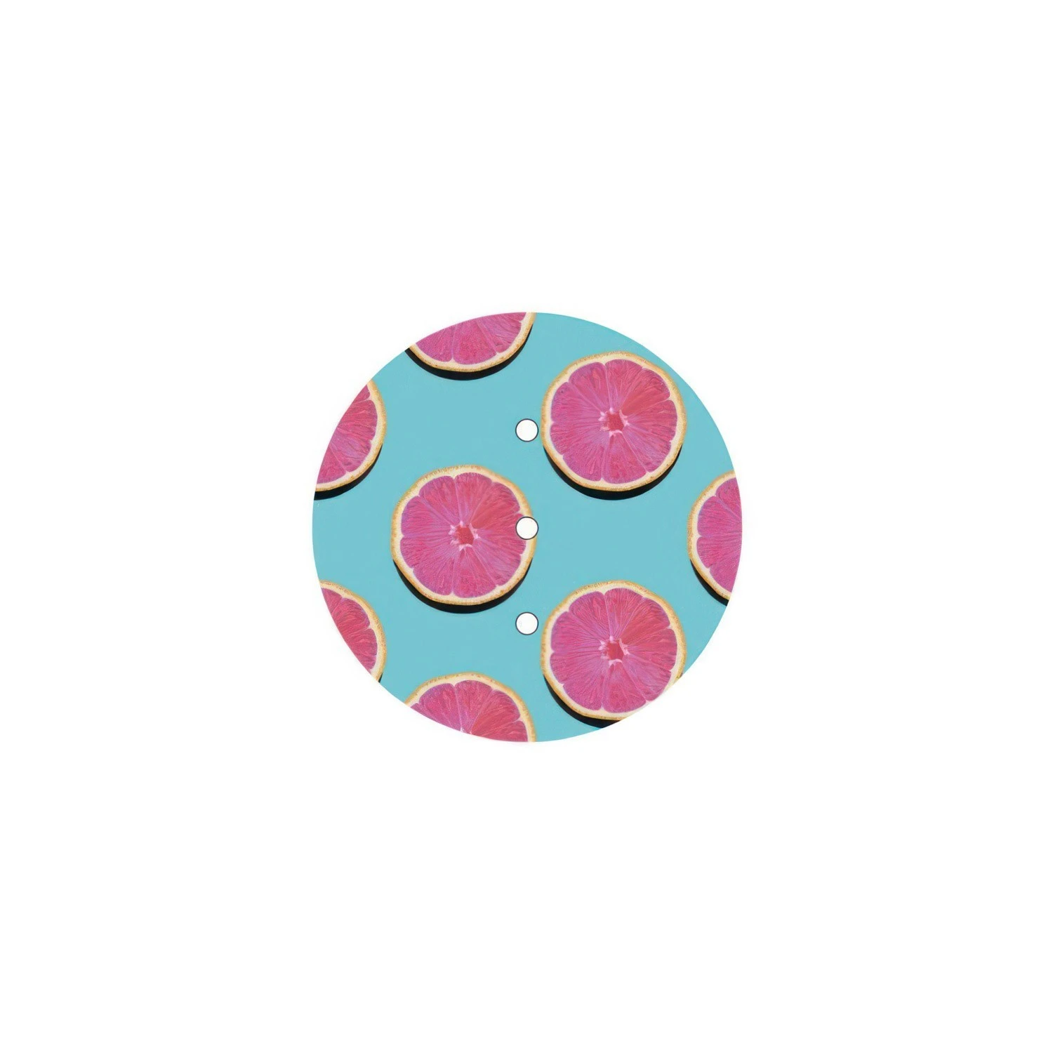 Round Rose-One 3 in-line holes and 4 side holes ceiling rose, 200 mm  - PROMO