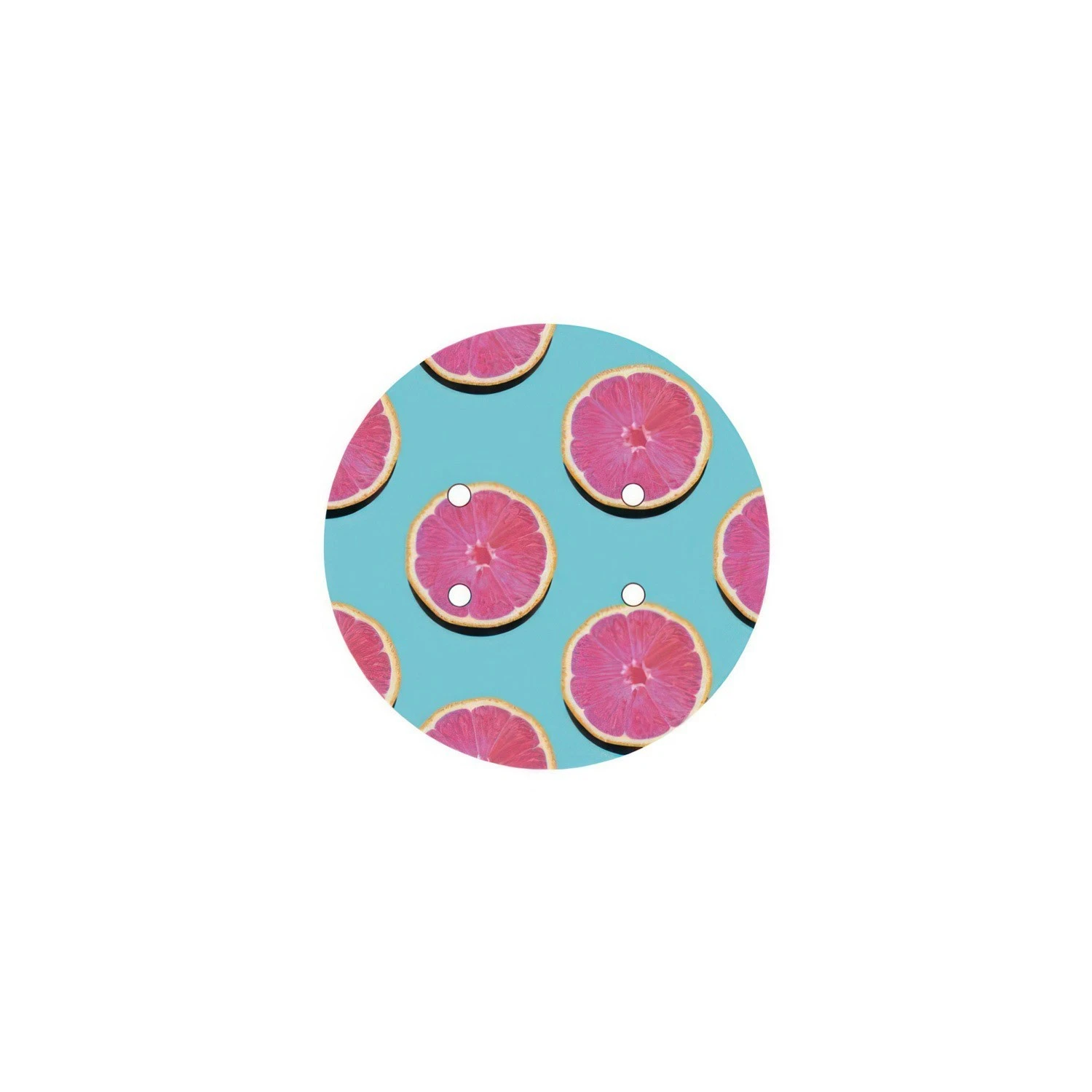 Round Rose-One 4-hole and 4 side holes ceiling rose, 200 mm - PROMO