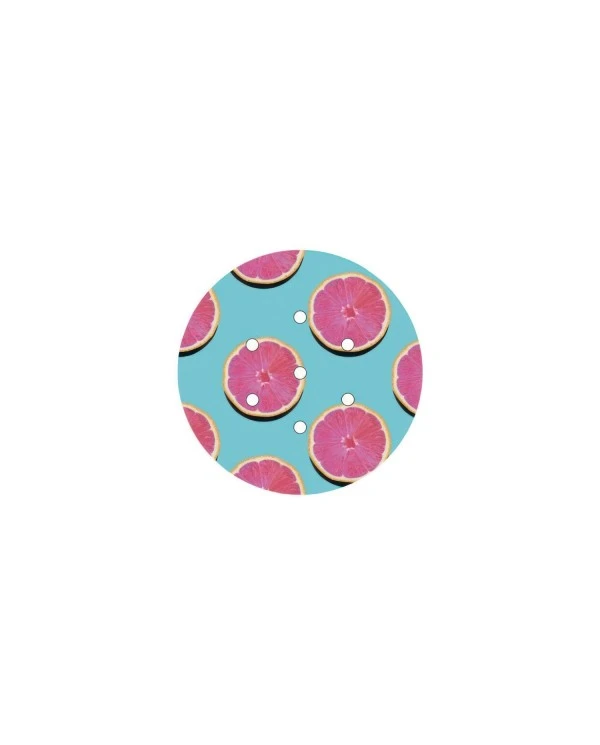 Round Rose-One 7-hole and 4 side holes ceiling rose, 200 mm - PROMO