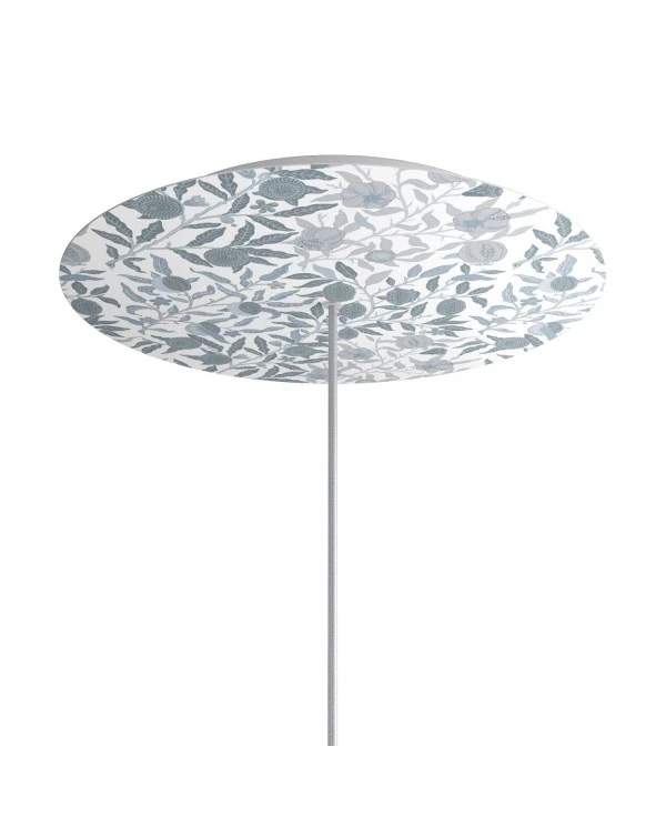 Round XXL Rose-One 1-hole and 4 side holes ceiling rose, 400 mm - PROMO