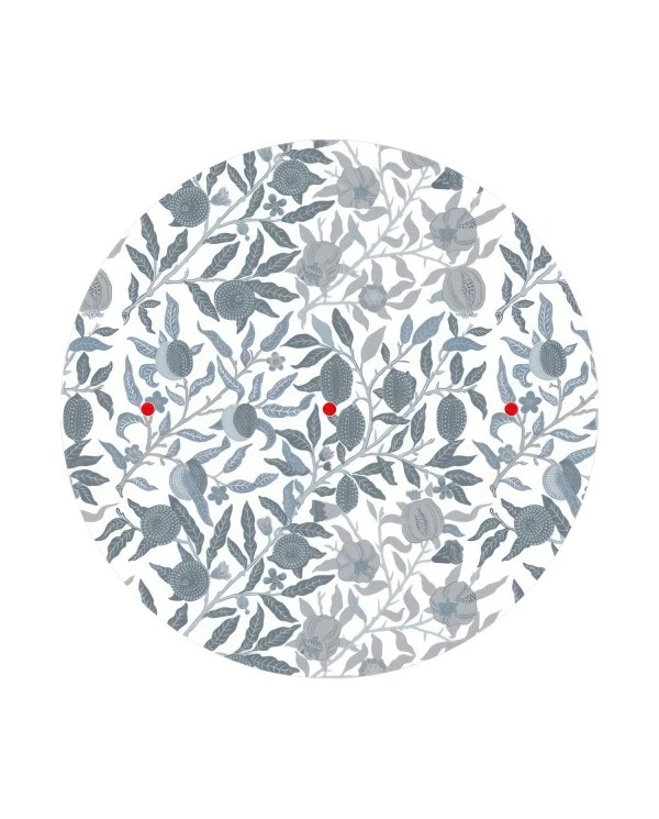 Round XXL Rose-One 3 in-line holes and 4 side holes ceiling rose, 400 mm  - PROMO