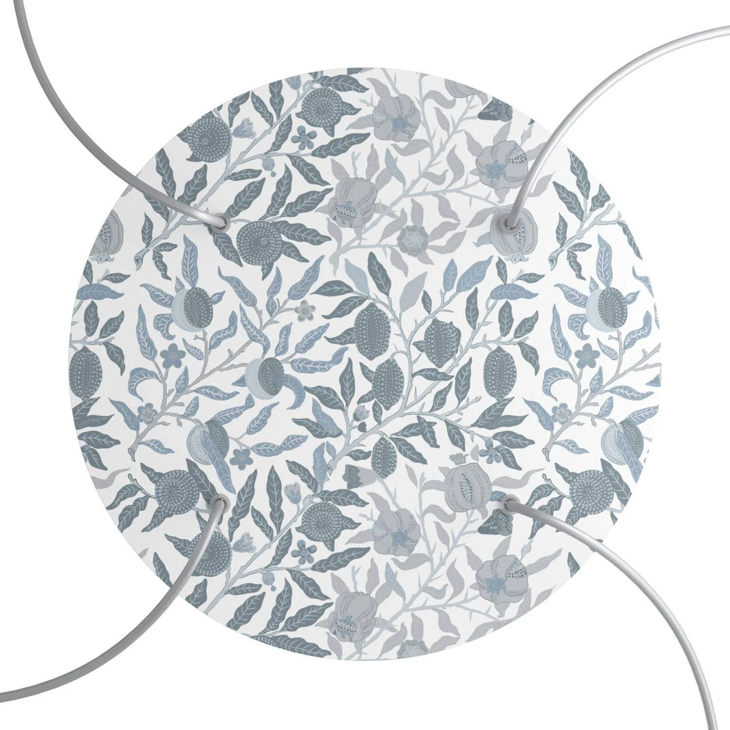 Round XXL Rose-One 4-hole and 4 side holes ceiling rose, 400 mm  - PROMO