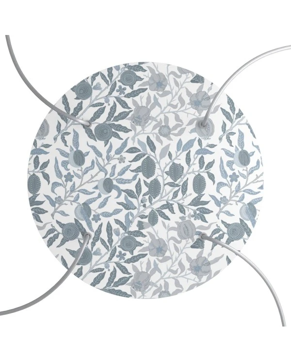 Round XXL Rose-One 4-hole and 4 side holes ceiling rose, 400 mm  - PROMO