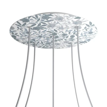 Round XXL Rose-One 5-hole and 4 side holes ceiling rose, 400 mm  - PROMO - Blossom