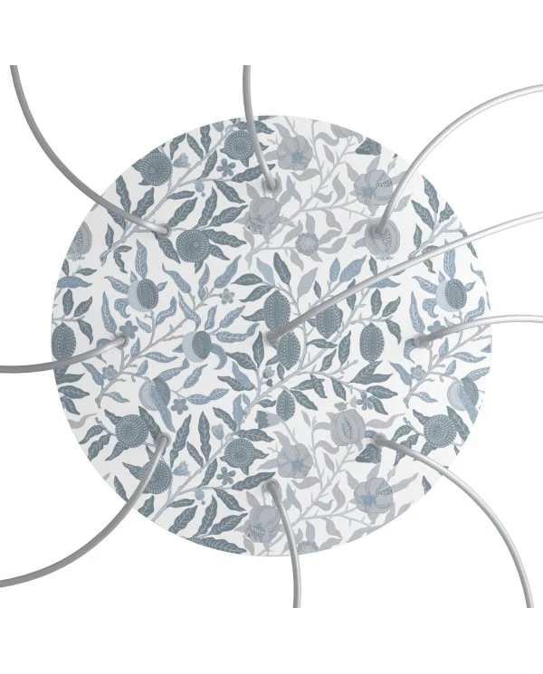 Round XXL Rose-One 9-hole and 4 side holes ceiling rose, 400 mm  - PROMO