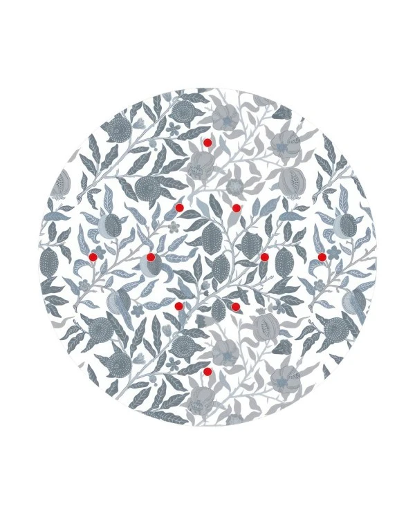 Round XXL Rose-One 10-hole and 4 side holes ceiling rose, 400 mm - PROMO