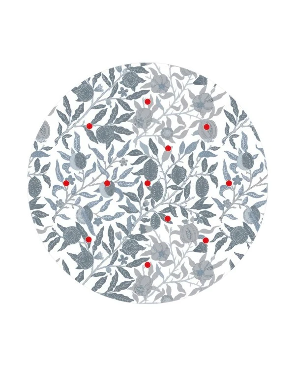 Round XXL Rose-One 12-hole and 4 side holes ceiling rose, 400 mm - PROMO