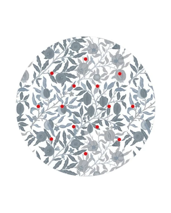 Round XXL Rose-One 14-hole and 4 side holes ceiling rose, 400 mm - PROMO