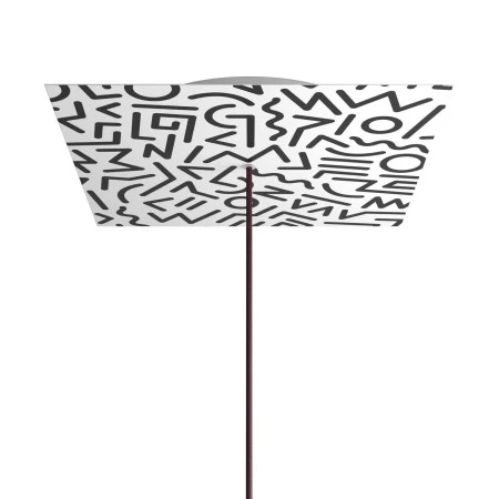 Square XXL Rose-One 1-hole and 4 side holes ceiling rose, 400 mm - PROMO - Street Art