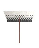 Square XXL Rose-One 1-hole and 4 side holes ceiling rose, 400 mm - PROMO