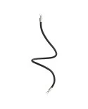 Kit Creative Flex tube flexible covered in Iron Black RZ30 fabric with metal terminals