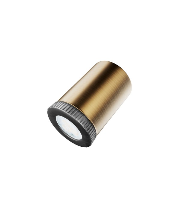 Light fitting Mini Spotlight GU1d0, adjustable wall or ceiling joint lamp