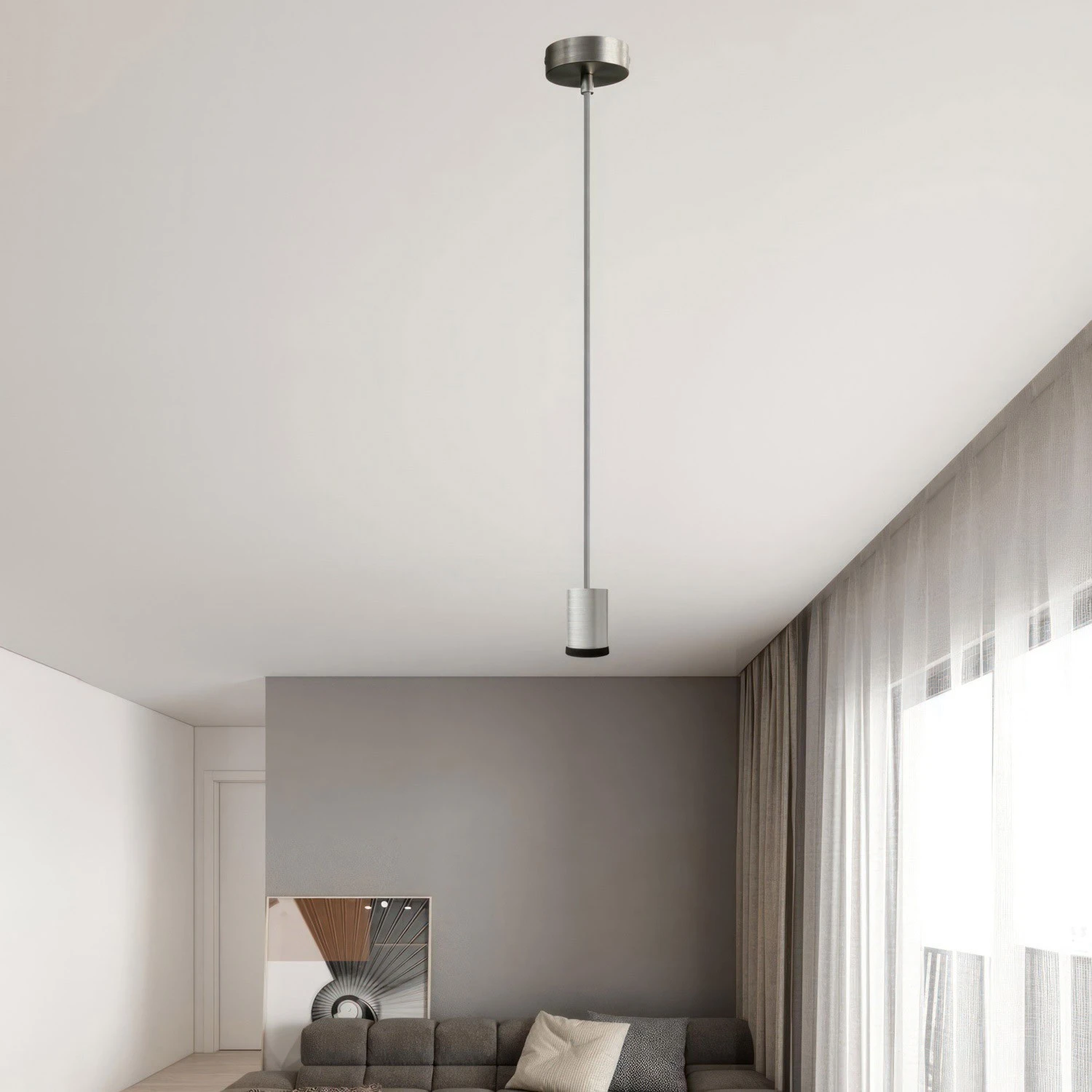 Mini Spotlight GU1d0 single pendant light