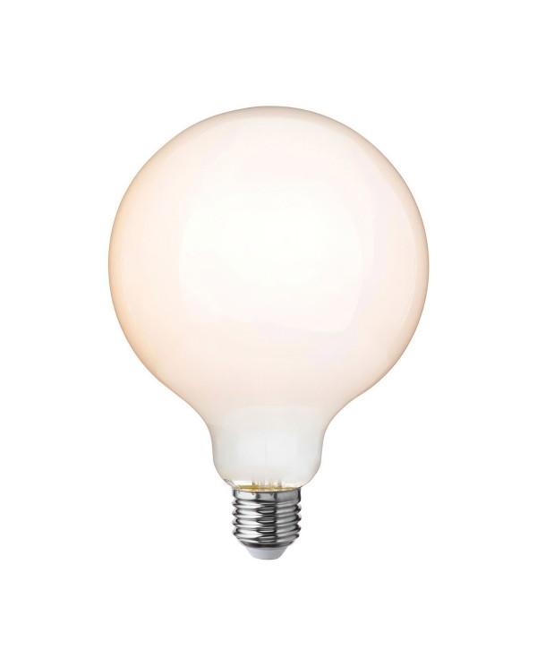 LED Milky Globe G125 18W 2452Lm E27 2700K Filament Bulb