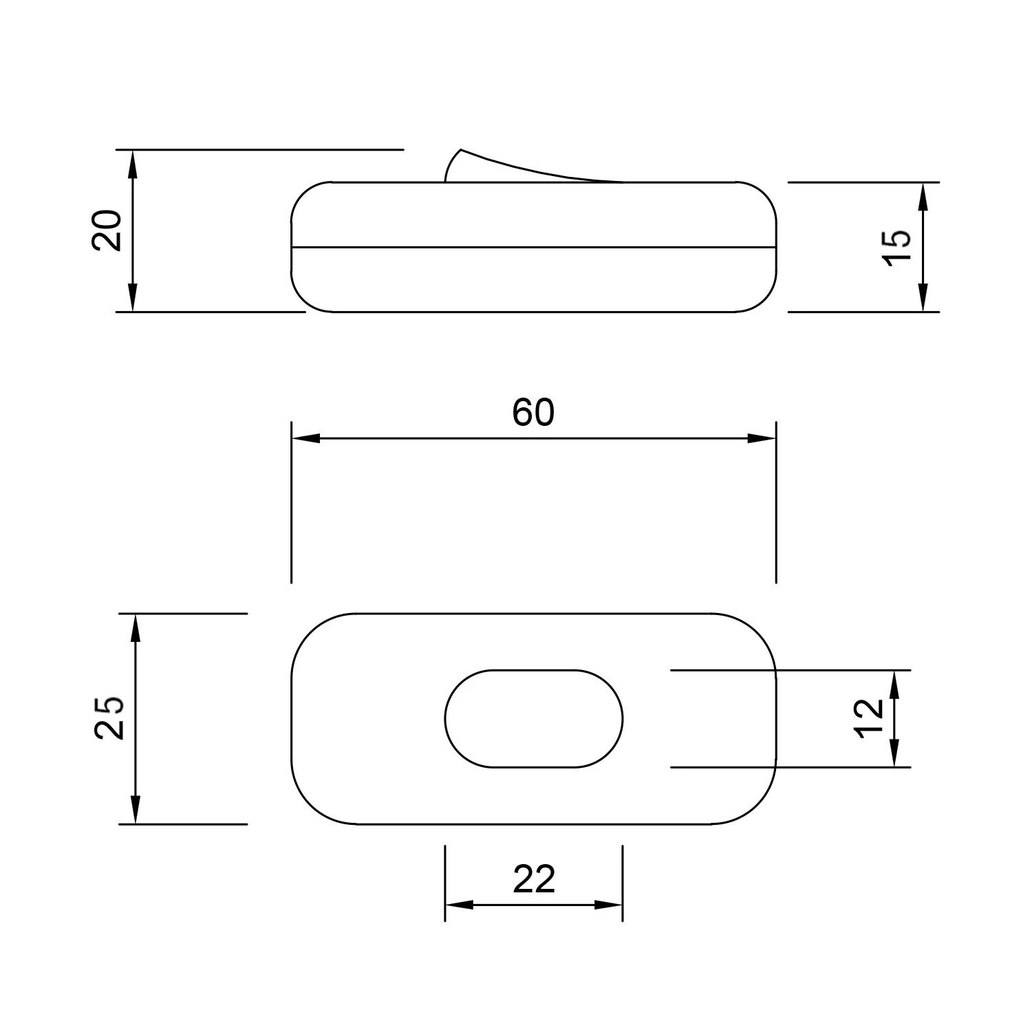 Double Pole in-line Switch