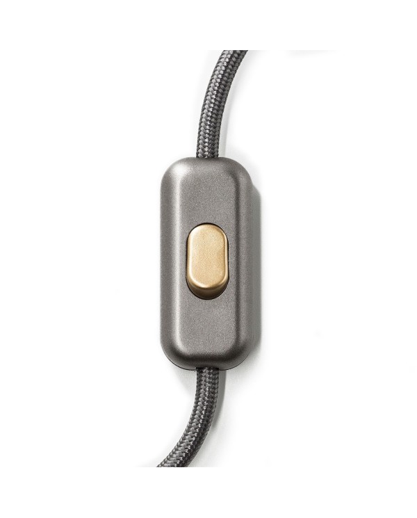 Inline single-pole switch Creative Switch Brushed Titanium