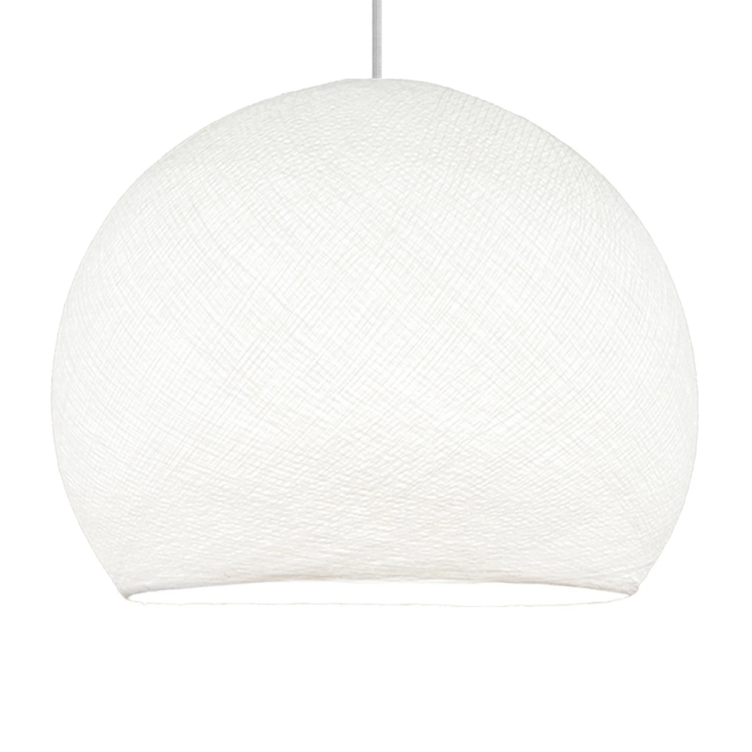 Suspension Lamp with Dome Lampshade