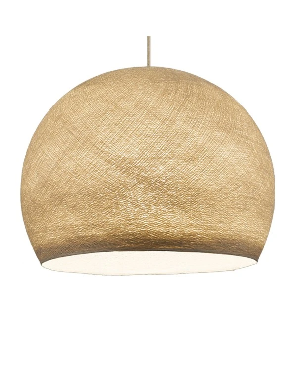 Suspension Lamp with Dome Lampshade