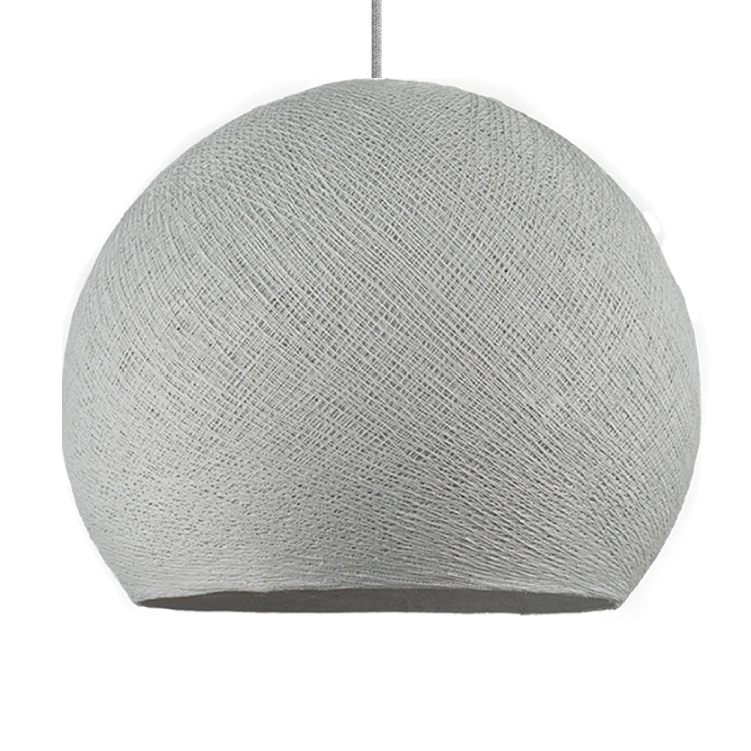 Suspension Lamp with Dome Lampshade