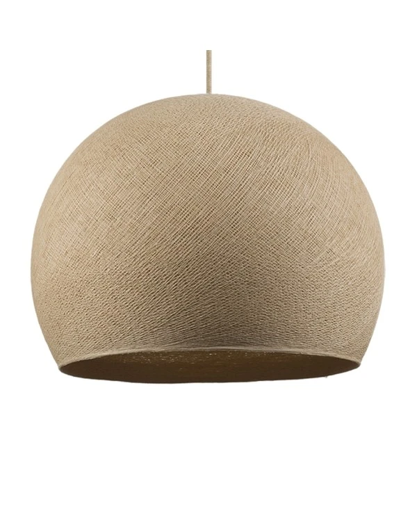 Suspension Lamp with Dome Lampshade