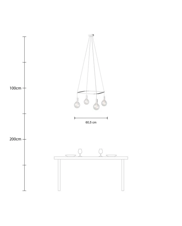 4-fall Cage Globe Lamp