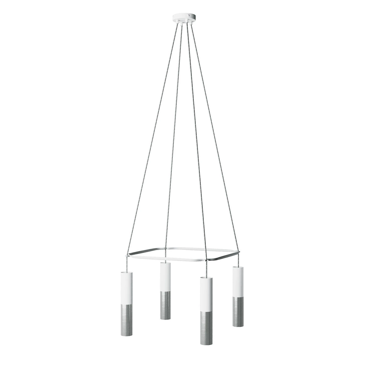 4-fall Cage Tub-E14 Double Lamp