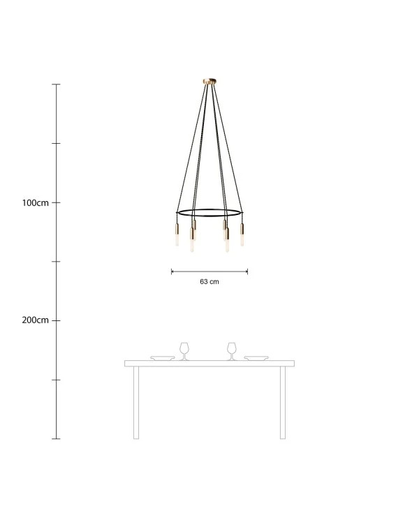 6-fall Cage P-Light Lamp