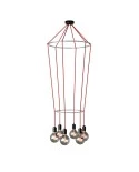6-fall 2 Cage Globe Lamp