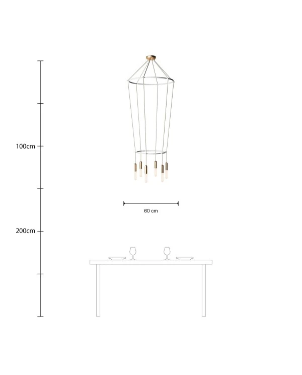 6-fall 2 Cage P-Light Lamp