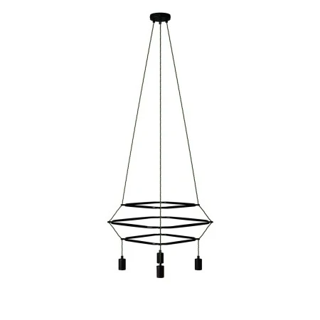 4-fall 3 Cage Rodi Lamp - Black