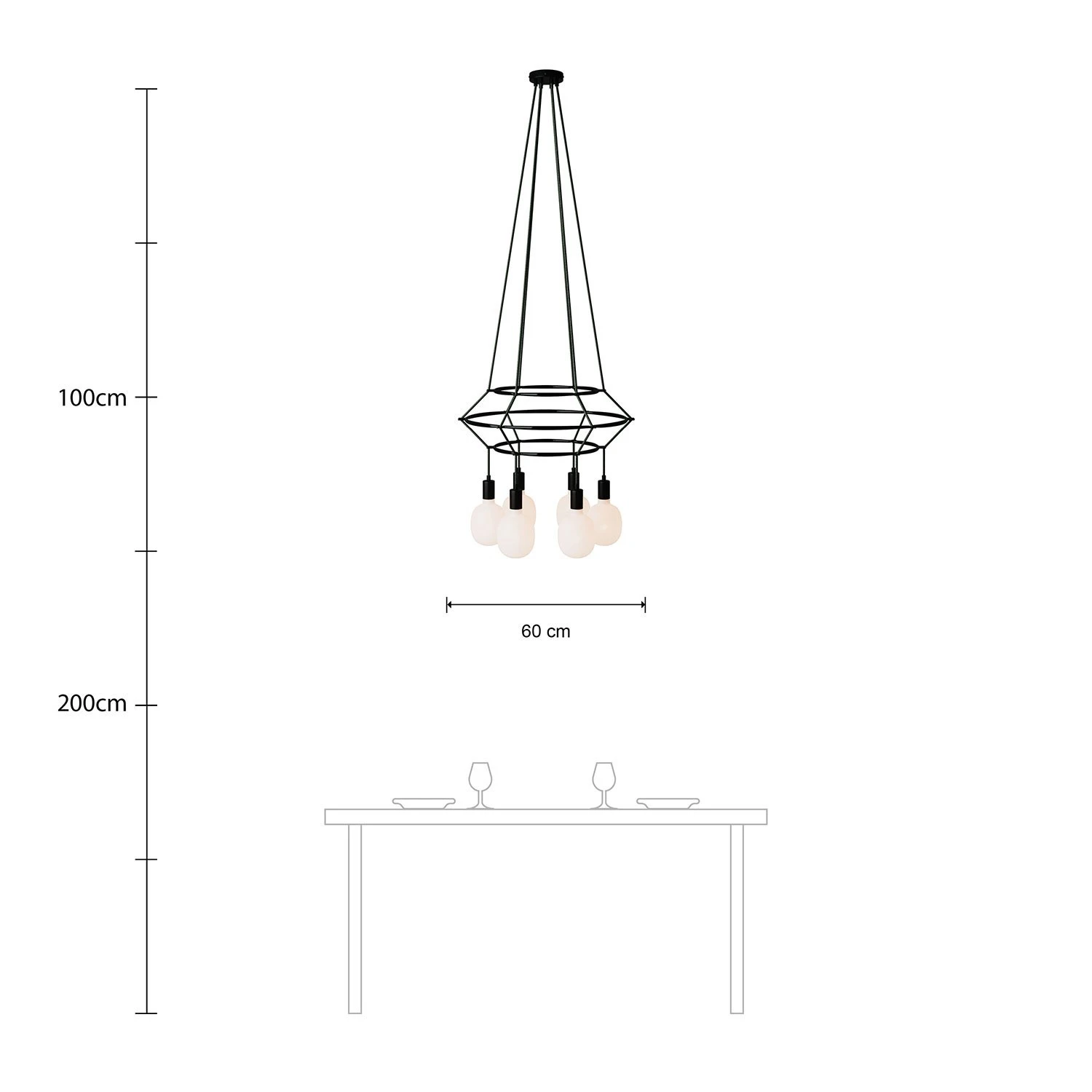 4-fall 3 Cage Rodi Lamp