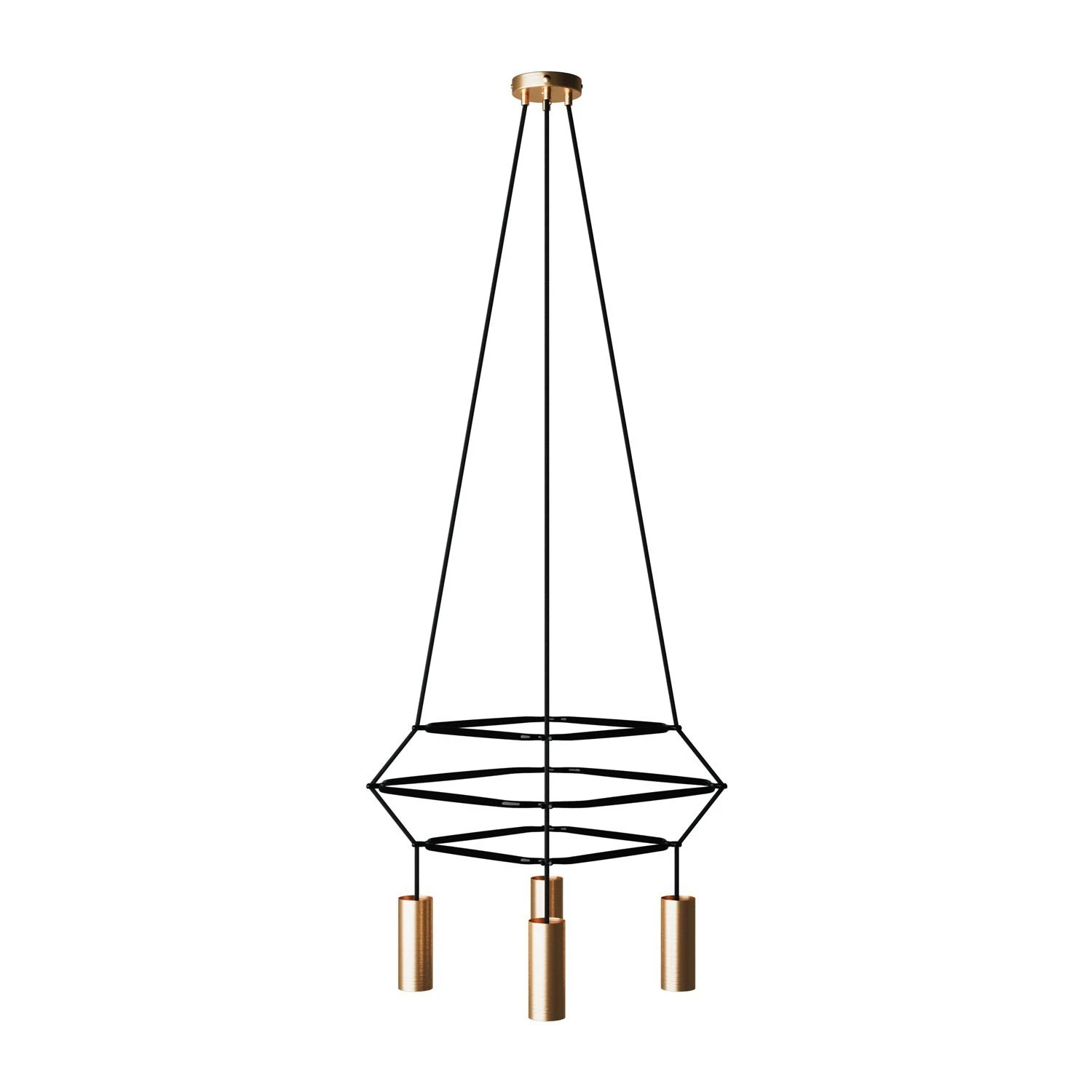 4-fall 3 Cage Tub-E14 Lamp