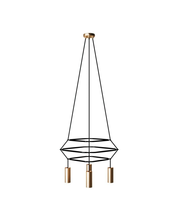 4-fall 3 Cage Tub-E14 Lamp