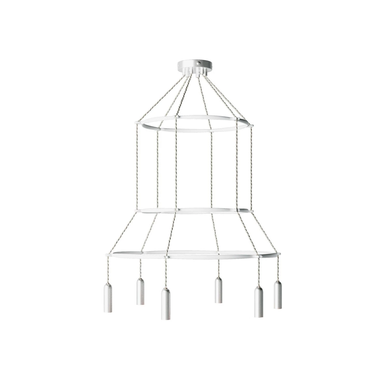 6-fall 3 Cage P-Light Dash Lamp